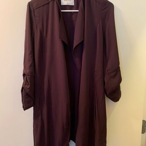 Babaton trench - plum